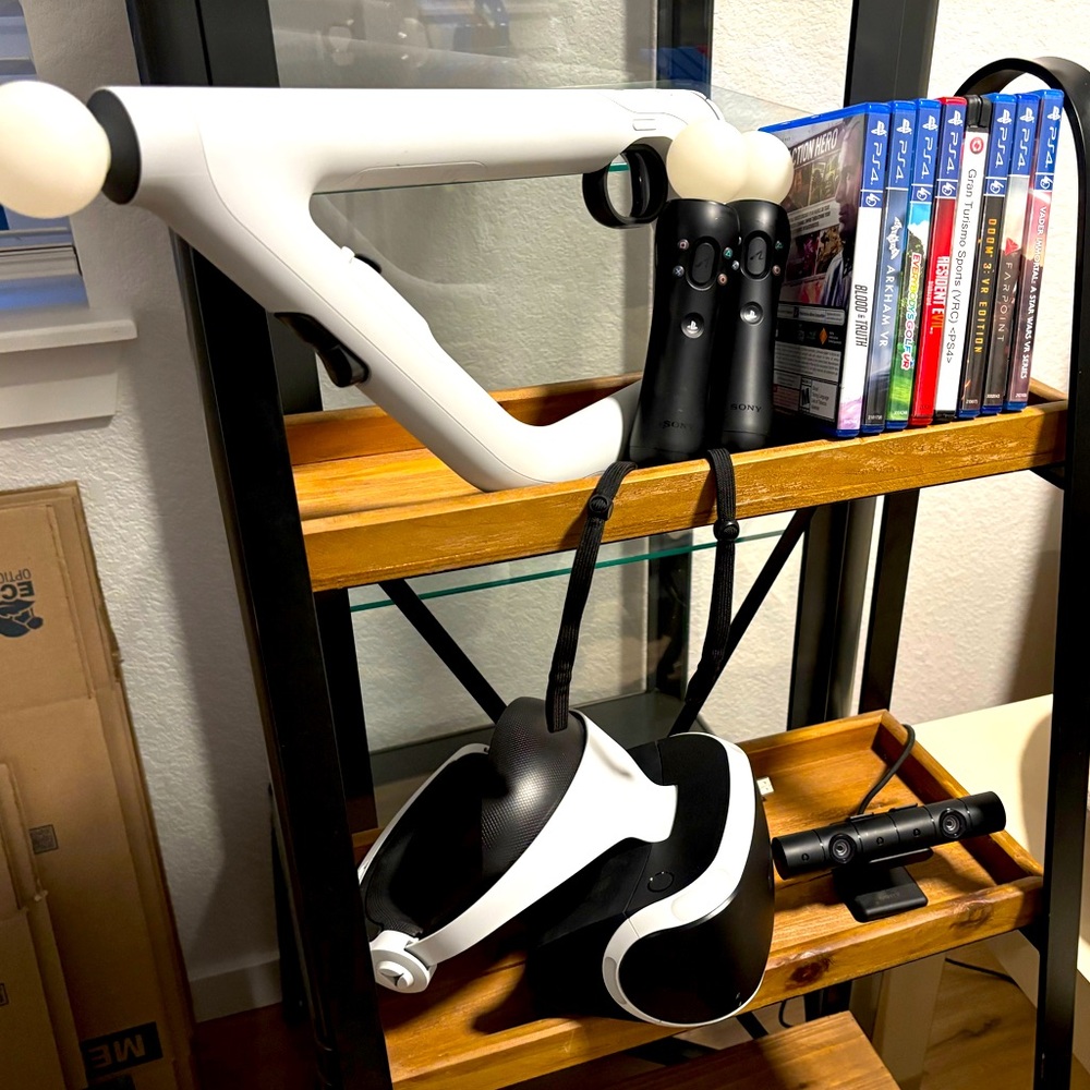 PS4 VR Bundle with Game Collection